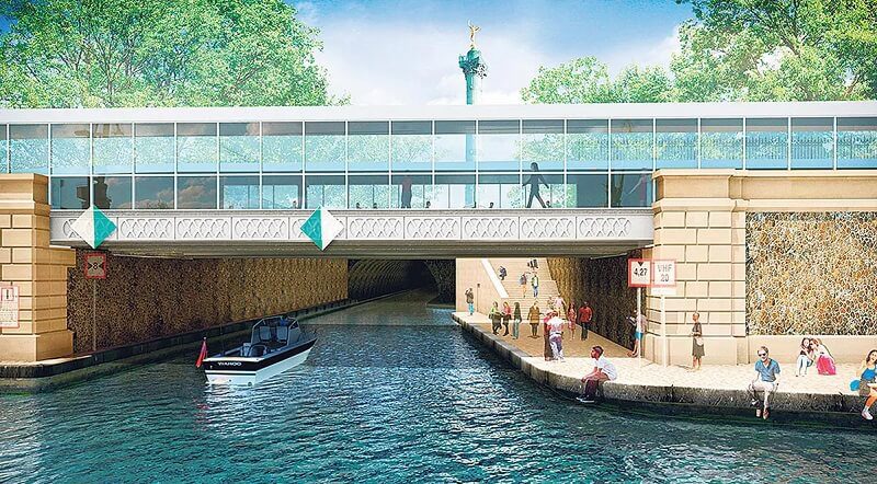 Étude Structure pour le réaménagement de la place de la Bastille