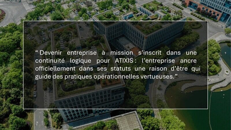 Atixis entreprise à mission